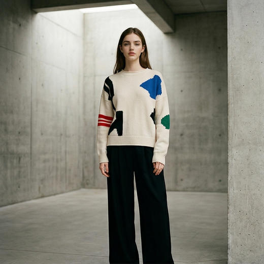 PALUOPO/PL自带领女衫ET20837R-A/约重359帕罗 商品图1