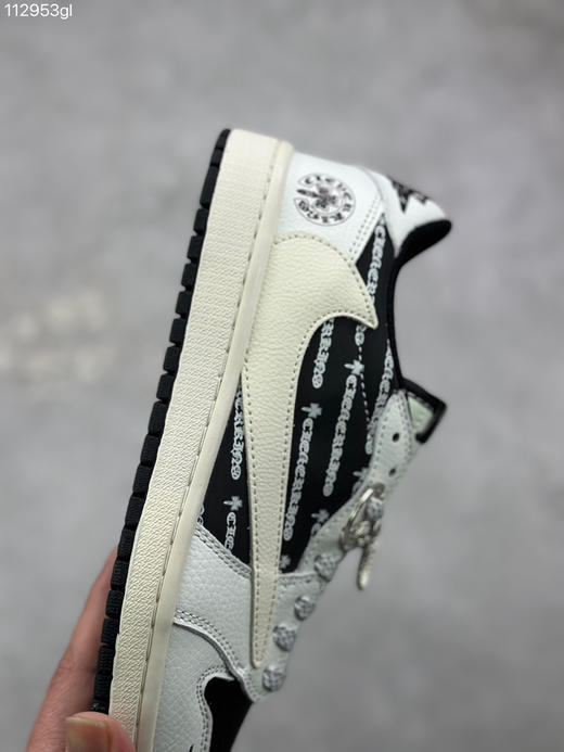 春季特惠💰360 Travis Scott x Fragment Design x Air Jordan 1 Low OG SP AJ1 乔1联名倒钩低帮 商品图5