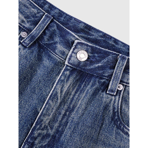 GXG男装 猫须水洗设计牛仔裤通勤时尚男长裤休闲裤   春季热卖 商品图2