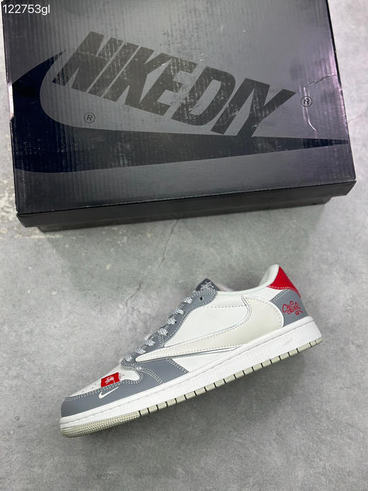 春季特惠💰360 Travis Scott x Fragment Design x Air Jordan 1 Low OG SP AJ1 乔1联名倒钩低帮 商品图2