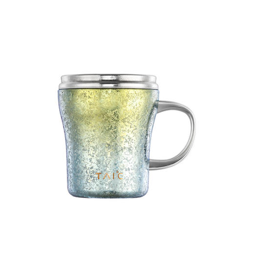 太可 纯钛焕彩吸管咖啡杯480ml TQCK-T480 商品图6