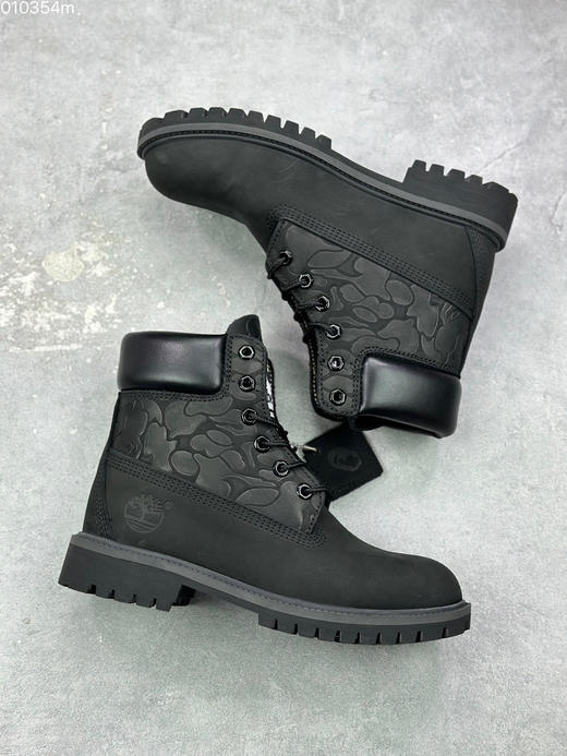 春季特惠💰480 Timberland 添柏岚/天伯伦 大黄靴 PREMIUM系列 简约舒适 短筒 厚底 马丁靴 商品图4