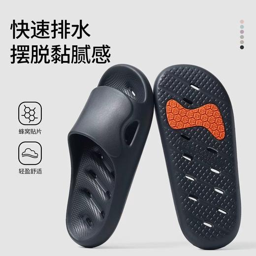 【女士/男士】春夏新品简约时尚纯色防滑户外居家男女情侣凉拖【WG26201W/M】 商品图1