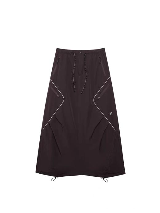 半圆/C61290178/轻户外抽绳直筒半身裙 商品图4