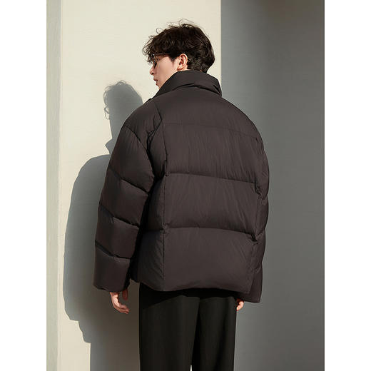 GXG男装 简约设计面包服多色加厚外套短款羽绒服 25年冬热卖 商品图4