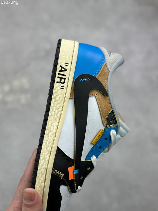 春季特惠💰430 倒勾限定 Travis Scott x Air Jordan 1 Reverse Mocha AJ1乔1 TS UN 联名倒钩 低帮文化篮球鞋 商品图5