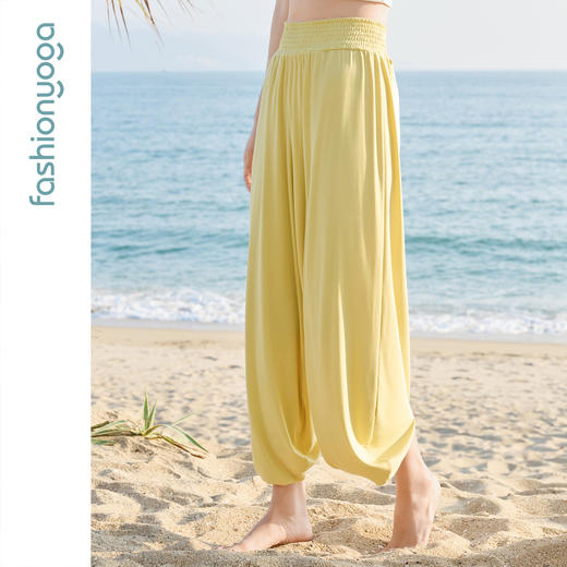 F15922轻柔禅逸舒适九分裤 商品图13