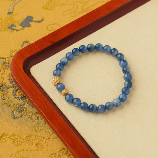 ²【安然水晶】蓝晶石手串系列（适合鼠/狗佩戴）LS-467( 48小时鉴赏期 ) HM02-CRMM-ARSJ 商品图3