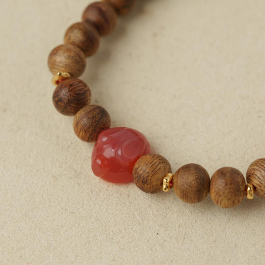 ² 【安然水晶】沉香手串-LS-474 HM02-CRMM-ARSJ 商品图1