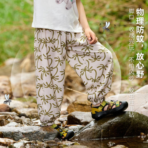 【10A抗菌】棉花堂夏款赛尔棉波普防蚊童装裤任意2件起拍 ---FA61208 商品图4
