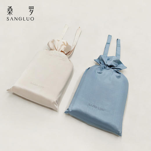 便携旅行』桑罗桑蚕丝睡袋床单被罩一体出差旅行单双人酒店隔脏袋 商品图4