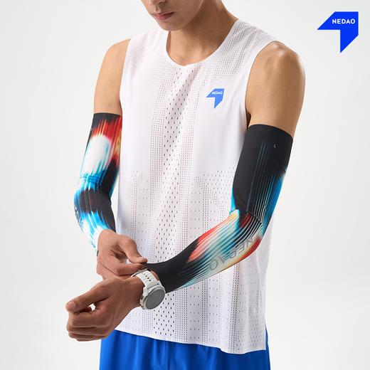 26新品内道防滑手臂套防滑运动户外透气跑步运动压缩臂套 商品图4