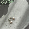 樱花粉金珍珠耳钉｜把春日温柔戴在耳间 商品缩略图0