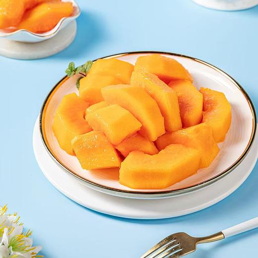 新鲜水果 肉厚饱满奶油木瓜 3枚/盒 商品图1