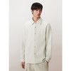 GXG男装 肌理休闲衬衫口袋绣花衬衣通勤简约男外套 2025秋季热卖 商品缩略图2