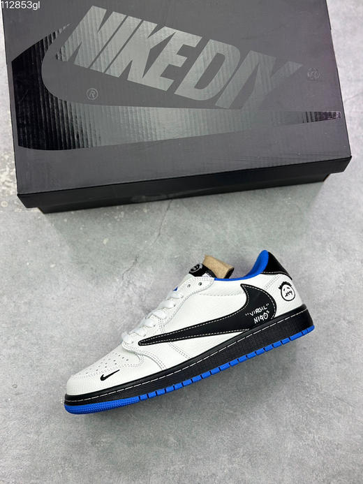 春季特惠💰360 Travis Scott x Fragment Design x Air Jordan 1 Low OG SP AJ1 乔1联名倒钩低帮 商品图2