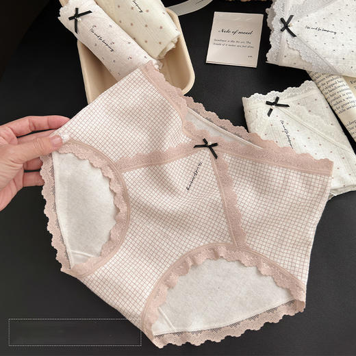 蝴蝶结彩纱提花女内裤-纪念日百货门店同款169601531 商品图1