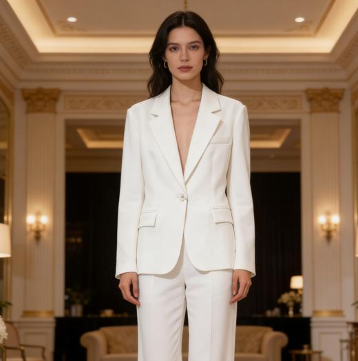 G2000女装SS26商场新款【可机洗】西装外套61217697 商品图0