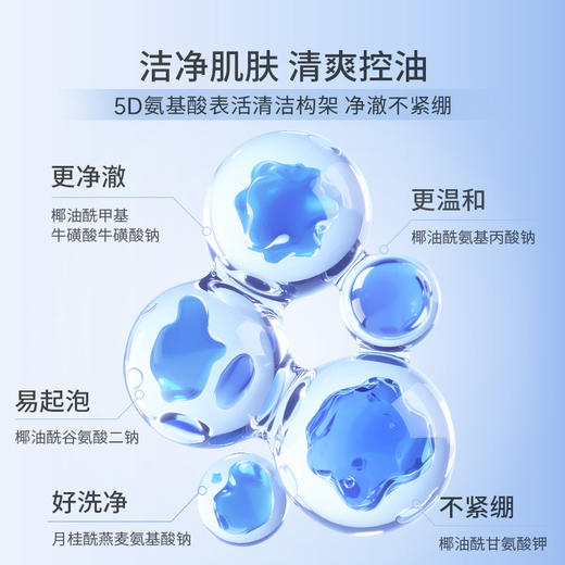 凌博士洗面奶女男清洁温和洁颜泡沫氨基酸洁面敏感肌可用（洁面100ml+50ml） 商品图3