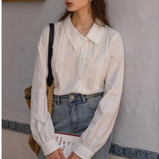 2026春季松弛感新款衬衫【 AVANN 棉&缎面&雪纺长袖衬衫衬衣】 商品图11