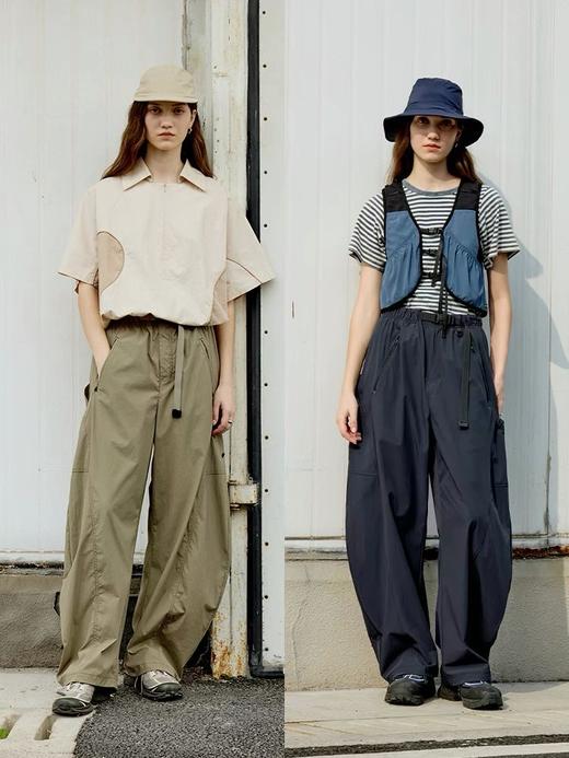 原创速干薄款弯刀休闲长裤 商品图0