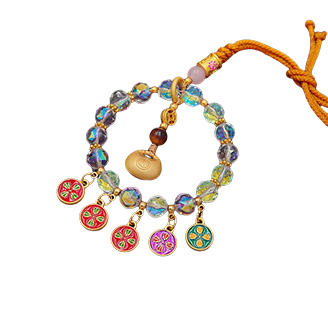 九华山文创五路财神平安纳福车挂 商品图2