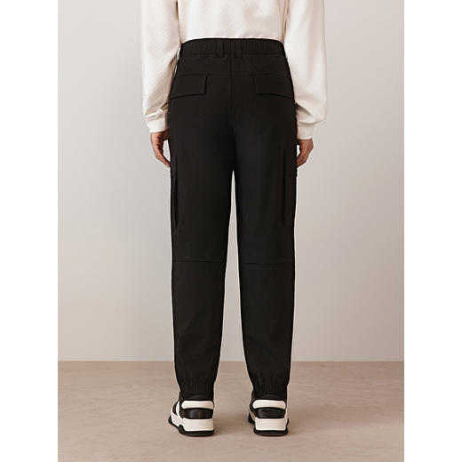 【三防】GXG男装 暗纹肌理工装裤户外伞兵裤软壳裤 2025秋季热卖 商品图3