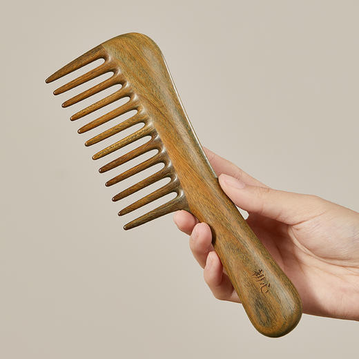 初心| 带柄款长齿扁梳 商品图4