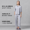 24%莫代尔  翻领八分裤套装 商品缩略图4