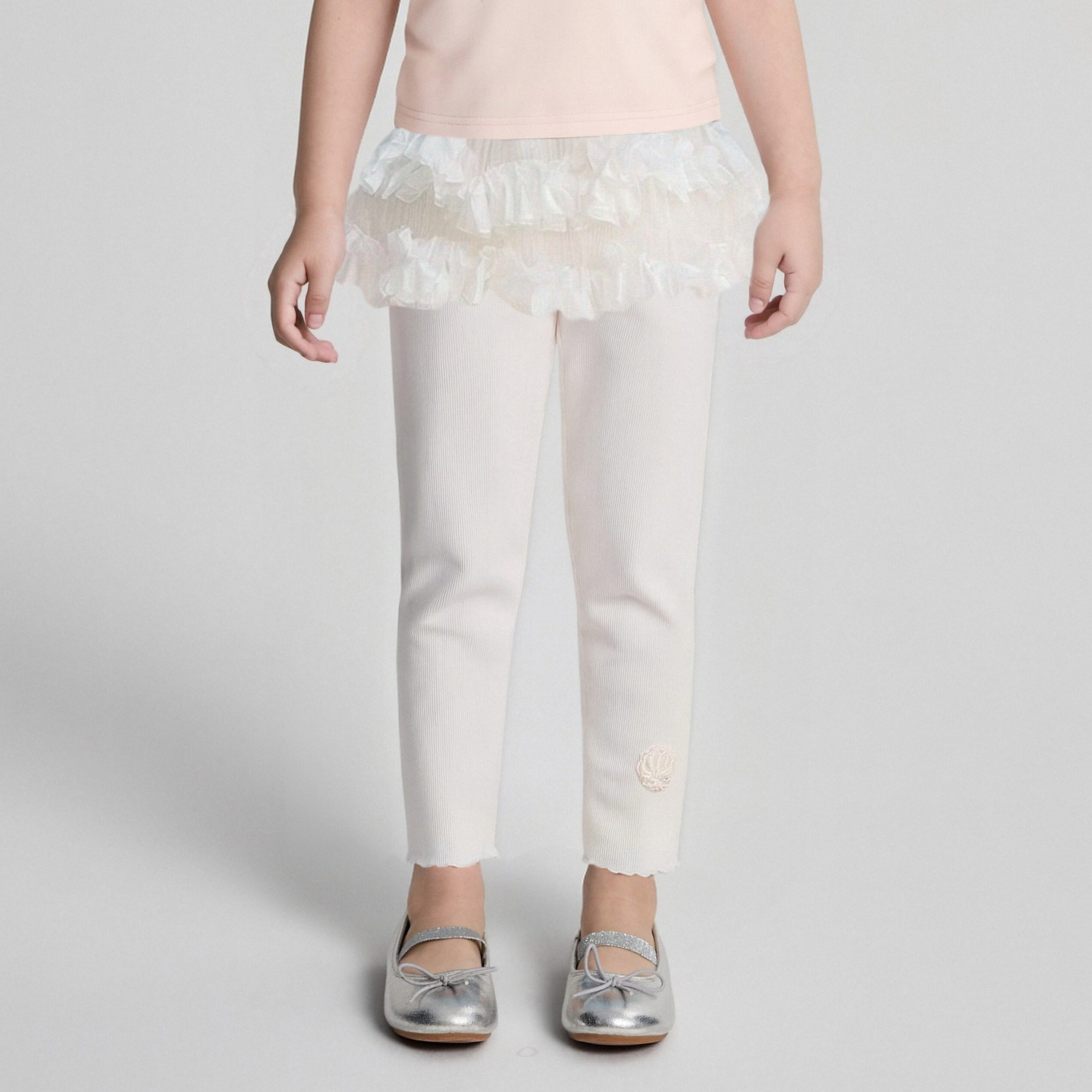 笛莎/Deesha 2026年夏季新款女童小童紧身打底裤裤子