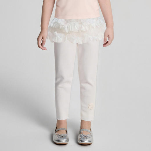 笛莎/Deesha 2026年夏季新款女童小童紧身打底裤裤子 商品图0