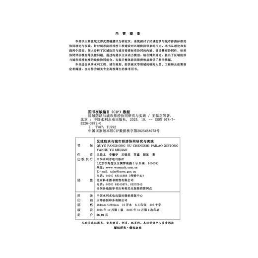 区域防洪与城市排涝协同研究与实践 商品图4