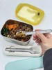 可微波加热不锈钢饭盒 316L食品级不锈钢 可拆卸透气阀 铂金硅胶保鲜盖 拒绝微塑料 （-20-230℃）超大高低温安全范围 可带盖微波炉加热 商品缩略图7
