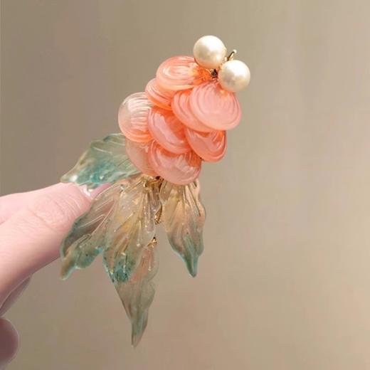 「鱼影舞~9.9到手」仙发夹转运锦鲤头饰古风发钗儿童发卡边夹发饰女汉服饰时尚饰品 商品图1