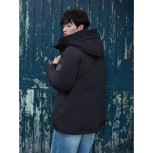 【三防】GXG男装 中长款羽绒服户外大口袋时尚厚实保暖羽绒服外套 冬季热卖 商品图4