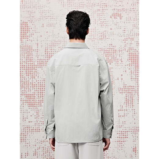 GXG男装 工装长袖衬衫口袋户外外套25夏热卖G25X032042 商品图4