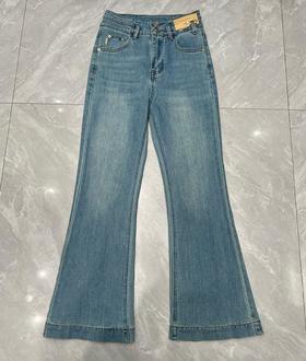 【门店同款】ENJOY春季九分紧身喇叭裤 169250603