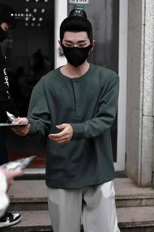 丞磊、刘逸云同款 Lululemo*n 男士亨利衫 商品图5