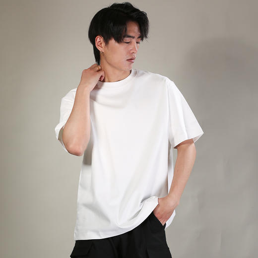 DRONKOO 2026 圆领净版索罗娜凉感面料短袖T恤 商品图2