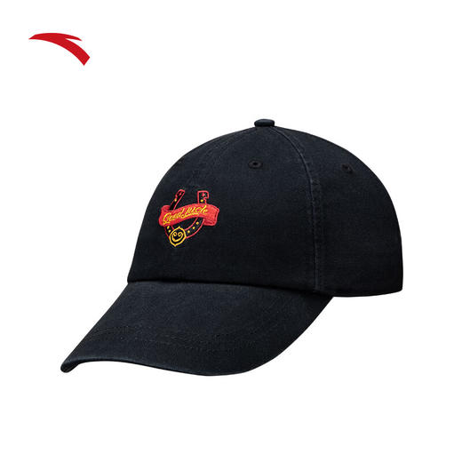 安踏（ANTA）【凯里·欧文同款】复古运动帽棒球帽潮流百搭时尚刺绣复古鸭舌帽 【刺绣】192618263-3 商品图0