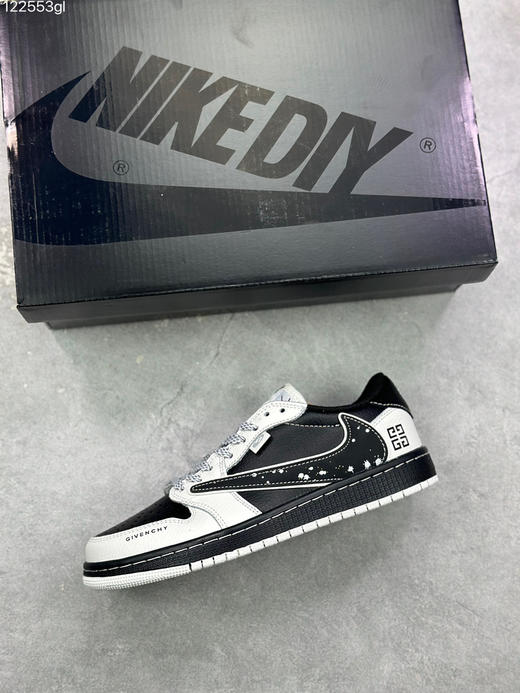 春季特惠💰360 Travis Scott x Fragment Design x Air Jordan 1 Low OG SP AJ1 乔1联名倒钩低帮 商品图2