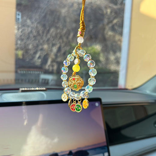 九华山文创五路财神平安纳福车挂 商品图9