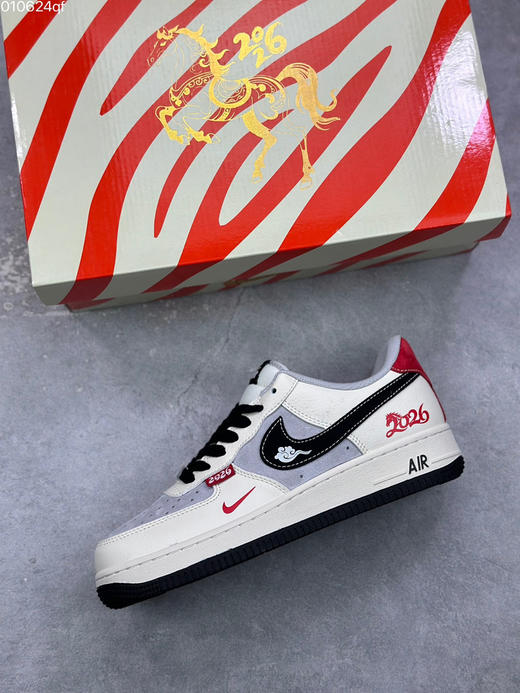 春季特惠💰430 马年限定 高端定制 # Nk Air Force 1 '07 Low 空军一号 低帮休闲板鞋 商品图2