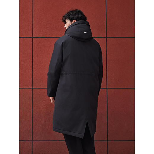 【三防】GXG男装 长款羽绒服多色风衣设计时尚厚外套 25冬热卖 商品图4