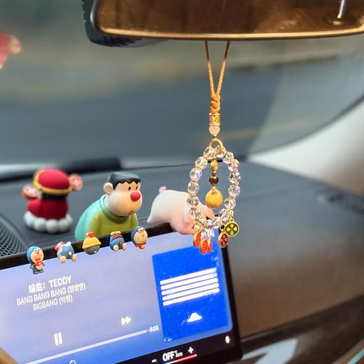 九华山文创五路财神平安纳福车挂 商品图5