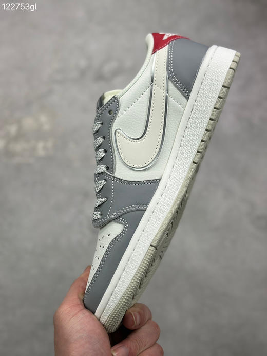 春季特惠💰360 Travis Scott x Fragment Design x Air Jordan 1 Low OG SP AJ1 乔1联名倒钩低帮 商品图6