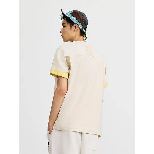 GXG男装 T恤简约圆领短袖针织 25年春G25X441011 商品图3