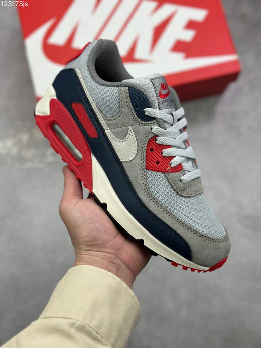 春季特惠💰390 公司级 # Nk Air Max 90 初代复古气垫百搭休闲运动慢跑鞋 商品图0