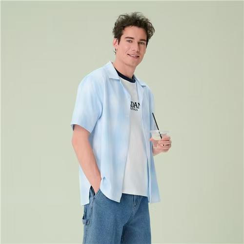 佐丹奴男装26年新款复古撞色袖边领口LOGO短袖T恤衫01096270 商品图2