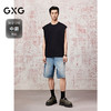 GXG男装 简约男背心休闲无袖上衣25夏热卖G25X162002 商品缩略图1